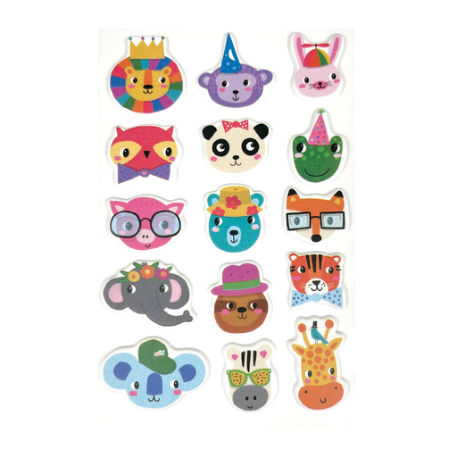OOLY - Stickiville Standard - Party Animals (Puffy)