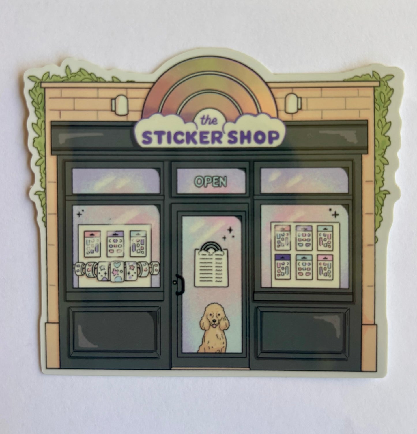 The Sticker Shop Store front Vinyl Stickers